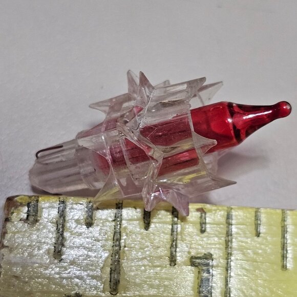 Atomic Stars Christmas Light Covers 49 pc vintage acrylic cosmic star 1970s - Picture 5 of 8